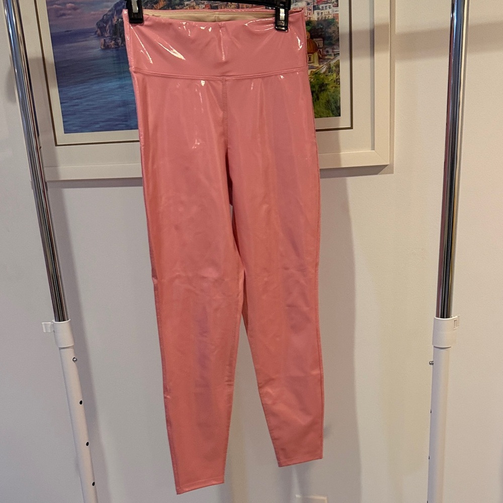 Heroine Sport Glossy Pink Women's Pants
